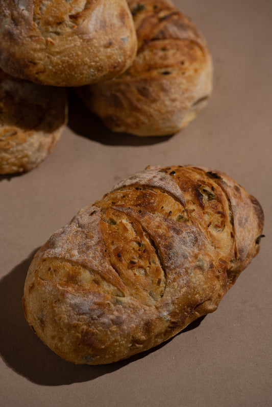 Jalapeño-Cheddar Sourdough